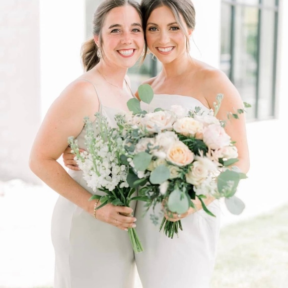 Cali Satin Charmeuse Midi Dress - Picture 3 of 9